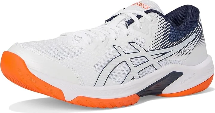 ASICS Beyond FF Men's Volleyball Shoes White/Midnight : 12 D - Medium, Synthetic - Image 5
