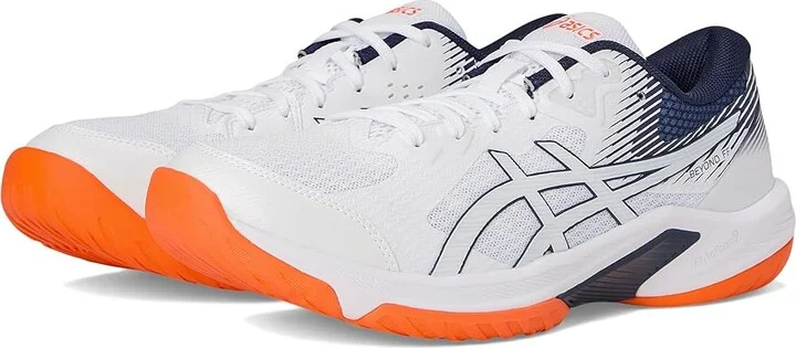 ASICS Beyond FF Men's Volleyball Shoes White/Midnight : 12 D - Medium, Synthetic