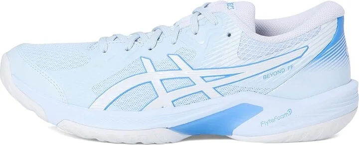 ASICS Beyond FF Women's Volleyball Shoes Light Blue/White : 11 B - Medium, Synthetic - Image 6