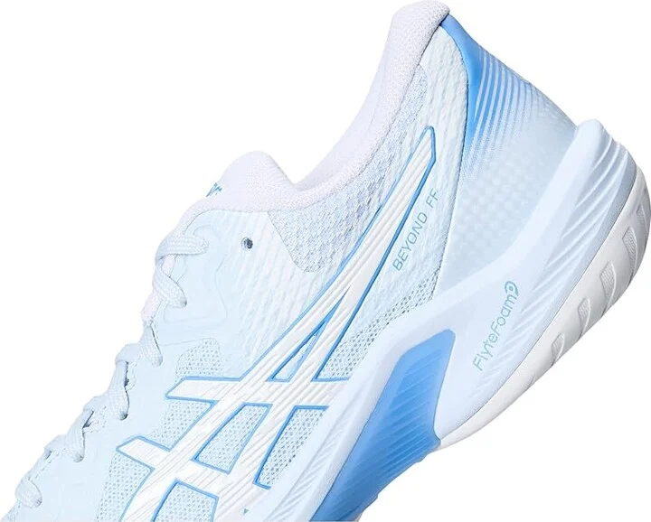 ASICS Beyond FF Women's Volleyball Shoes Light Blue/White : 11 B - Medium, Synthetic - Image 7