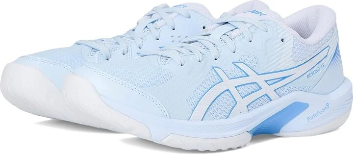 ASICS Beyond FF Women's Volleyball Shoes Light Blue/White : 11 B - Medium, Synthetic