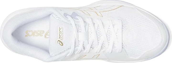 ASICS Beyond FF Women's Volleyball Shoes White/Champagne : 11 B - Medium, Synthetic - Image 2