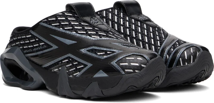 ASICS Black & Gray GEL-STYRAX Sneakers - Image 4