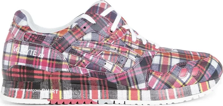 Asics collaboration print sneakers