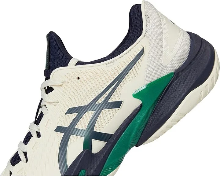 ASICS Court FF 3 Men's Shoes Cream/Jasper Green : 14 D - Medium, Synthetic - Image 7