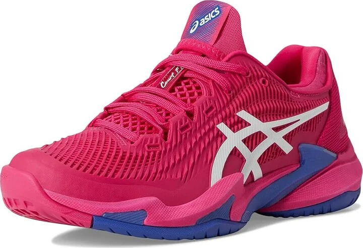 ASICS Court FF 3 Women's Shoes Bright Rose/White : 8 B - Medium, Synthetic/Textile - Image 5
