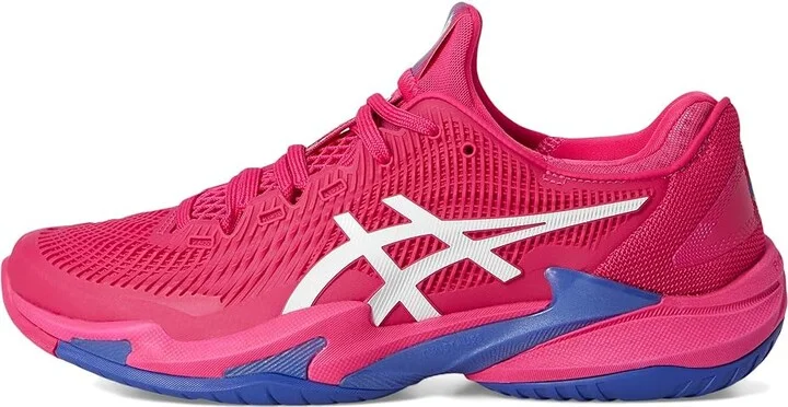 ASICS Court FF 3 Women's Shoes Bright Rose/White : 8 B - Medium, Synthetic/Textile - Image 6