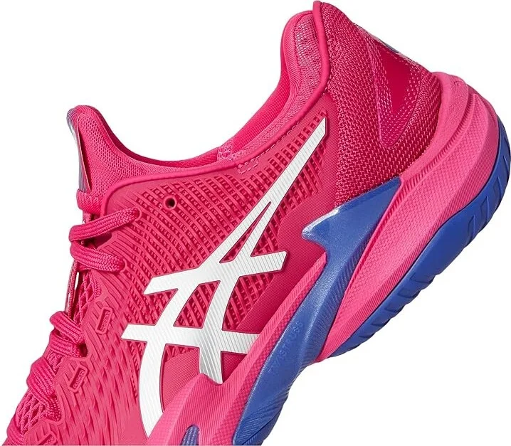 ASICS Court FF 3 Women's Shoes Bright Rose/White : 8 B - Medium, Synthetic/Textile - Image 7