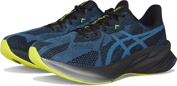 ASICS Dynablast 5 Men's Running Shoes Black/Winter Sea : 14 D - Medium, Synthetic