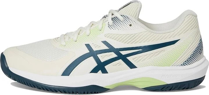 ASICS Game FF Pickleball Men's Shoes Cream/Tranquil Teal : 9 D - Medium, Synthetic - Image 6