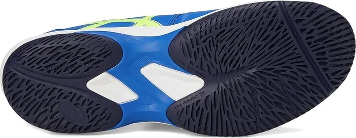 ASICS Game FF Pickleball Men's Shoes Illusion Blue/Safety Yellow : 11.5 D - Medium, Synthetic - Image 3