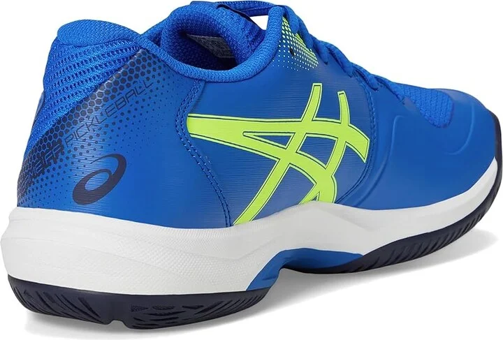 ASICS Game FF Pickleball Men's Shoes Illusion Blue/Safety Yellow : 11.5 D - Medium, Synthetic - Image 4