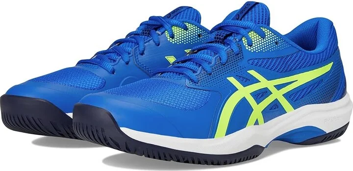 ASICS Game FF Pickleball Men's Shoes Illusion Blue/Safety Yellow : 11.5 D - Medium, Synthetic