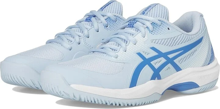 ASICS Game FF Pickleball Women's Tennis Shoes Light Blue/Blue Coast : 6.5 B - Medium, Leather/Textile