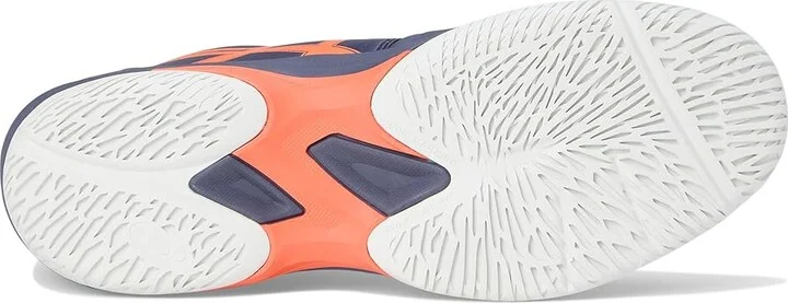 ASICS Game FF Tennis Shoes Men's Shoes Indigo Fog/Nova Orange : 12 D - Medium, Synthetic - Image 3