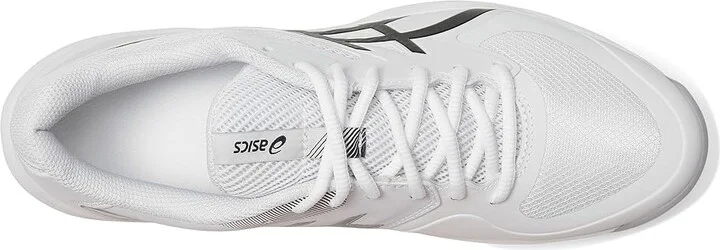 ASICS Game FF Tennis Shoes Men's Shoes White/Black : 8 D - Medium, Synthetic - Image 2