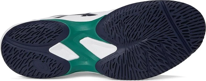 ASICS Game FF Tennis Shoes Men's Shoes White/Midnight : 8.5 D - Medium, Synthetic - Image 3