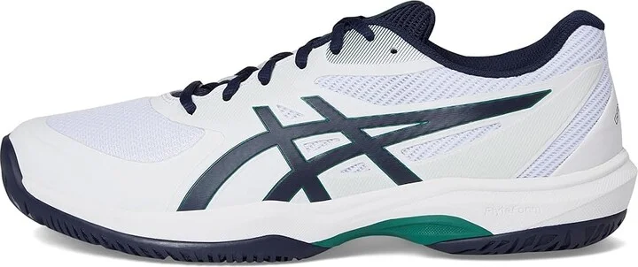 ASICS Game FF Tennis Shoes Men's Shoes White/Midnight : 8.5 D - Medium, Synthetic - Image 6