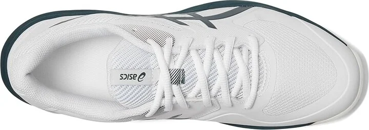 ASICS Game FF Tennis Shoes Men's Shoes White/Saxon Green : 12.5 D - Medium, Synthetic - Image 2
