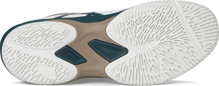 ASICS Game FF Tennis Shoes Men's Shoes White/Saxon Green : 12.5 D - Medium, Synthetic - Image 3