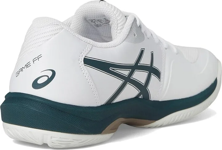 ASICS Game FF Tennis Shoes Men's Shoes White/Saxon Green : 12.5 D - Medium, Synthetic - Image 4