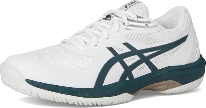 ASICS Game FF Tennis Shoes Men's Shoes White/Saxon Green : 12.5 D - Medium, Synthetic - Image 5