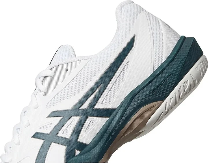 ASICS Game FF Tennis Shoes Men's Shoes White/Saxon Green : 12.5 D - Medium, Synthetic - Image 7