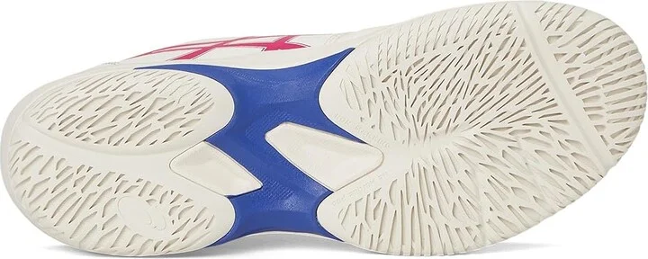 ASICS Game FF Tennis Shoes Women's Tennis Shoes Cream/Bright Rose : 10 B - Medium, Textile - Image 3