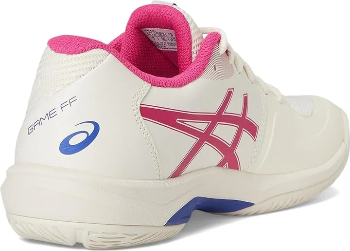 ASICS Game FF Tennis Shoes Women's Tennis Shoes Cream/Bright Rose : 10 B - Medium, Textile - Image 4