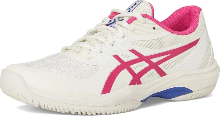 ASICS Game FF Tennis Shoes Women's Tennis Shoes Cream/Bright Rose : 10 B - Medium, Textile - Image 5