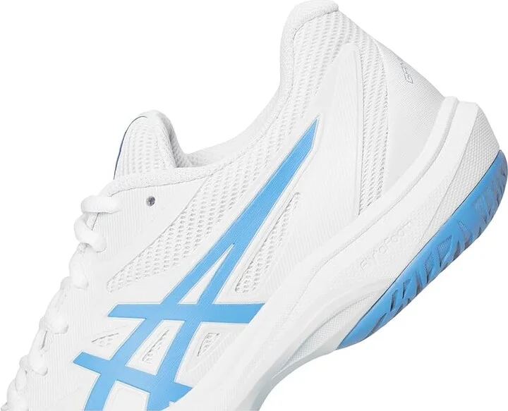 ASICS Game FF Tennis Shoes Women's Tennis Shoes White/Blue Coast : 10 B - Medium, Textile - Image 7