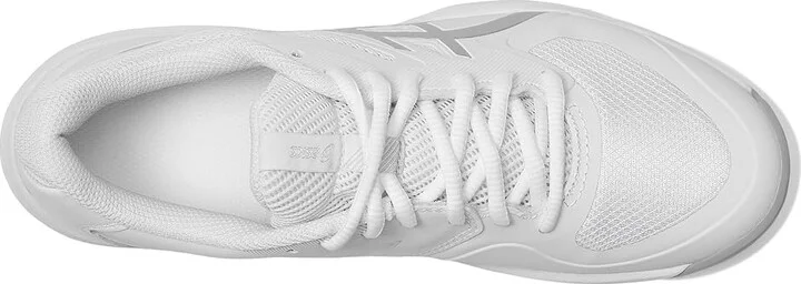 ASICS Game FF Tennis Shoes Women's Tennis Shoes White/Pure Silver : 11.5 B - Medium, Textile - Image 2