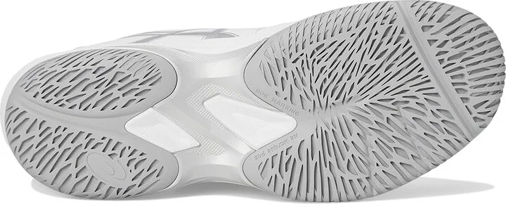 ASICS Game FF Tennis Shoes Women's Tennis Shoes White/Pure Silver : 11.5 B - Medium, Textile - Image 3