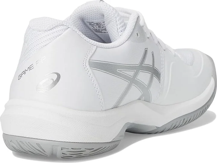 ASICS Game FF Tennis Shoes Women's Tennis Shoes White/Pure Silver : 11.5 B - Medium, Textile - Image 4