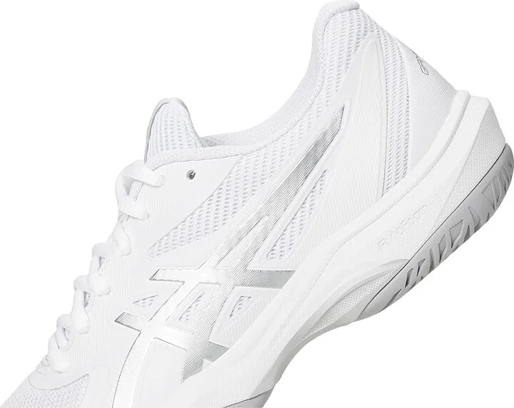 ASICS Game FF Tennis Shoes Women's Tennis Shoes White/Pure Silver : 11.5 B - Medium, Textile - Image 7