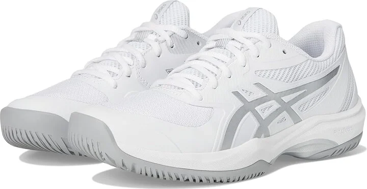ASICS Game FF Tennis Shoes Women's Tennis Shoes White/Pure Silver : 11.5 B - Medium, Textile