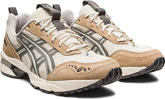 ASICS GEL-1090V2 Sportstyle Sneakers in Cream/Clay Grey at Urban Outfitters - Image 4