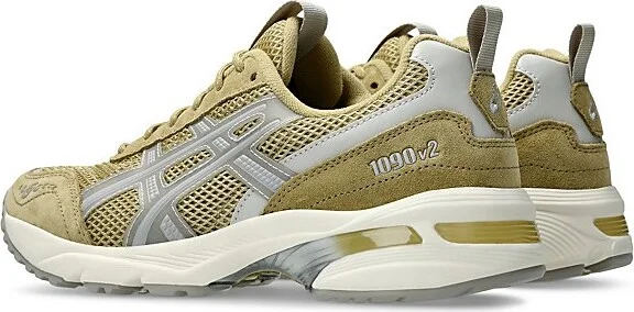 ASICS Gel-1090v2 Sportstyle Sneakers in Khaki Beige/Oyster Grey - Image 3