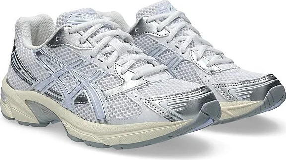 ASICS GEL-1130 Sneakers in White/Blue Fade - Image 2