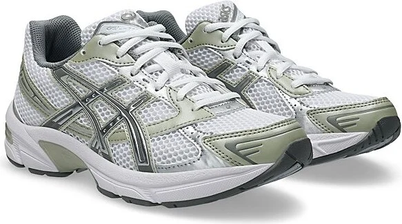 ASICS GEL-1130 Sneakers in White/Blue Fade - Image 6