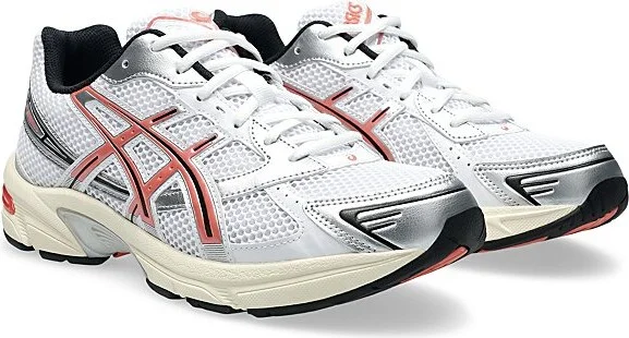 ASICS Gel-1130 Sportstyle Sneakers in White/Desert Red at Urban Outfitters - Image 2
