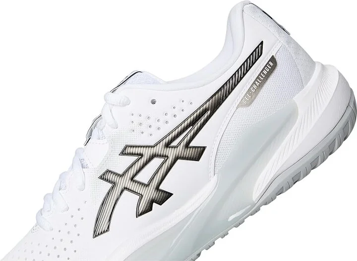 ASICS Gel-Challenger 15 Men's Cross Training Shoes White/Gunmetal : 10.5 D - Medium, Synthetic - Image 7