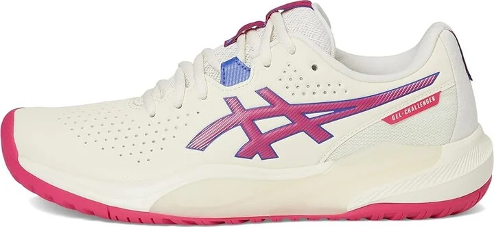 ASICS Gel-Challenger 15 Women's Shoes Cream/Bright Rose : 9 B - Medium, Synthetic - Image 6