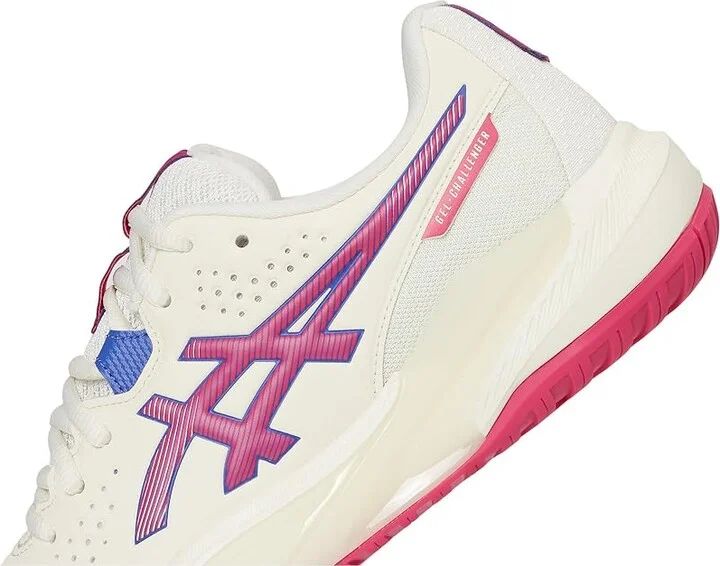 ASICS Gel-Challenger 15 Women's Shoes Cream/Bright Rose : 9 B - Medium, Synthetic - Image 7