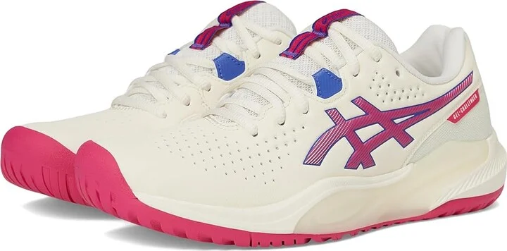 ASICS Gel-Challenger 15 Women's Shoes Cream/Bright Rose : 9 B - Medium, Synthetic