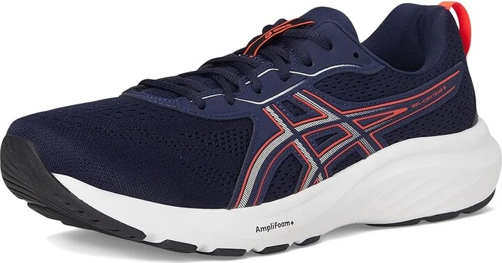 ASICS Gel-Contend 9 Men's Shoes Midnight/Flash Red : 8.5 4E - Extra Wide, Synthetic/Textile - Image 5