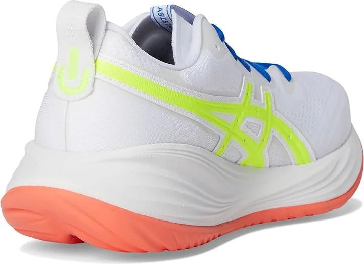 ASICS Gel-cumulus 27 Atc Women's Shoes White/Safety Yellow : 6.5 B - Medium, Synthetic - Image 4