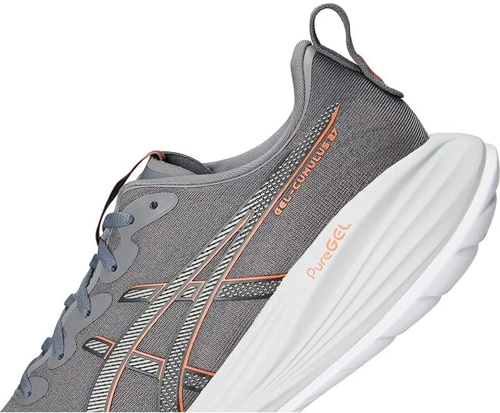 ASICS GEL-Cumulus 27 Men's Running Shoes Carbon/Nova Orange : 9.5 D - Medium, Synthetic - Image 7