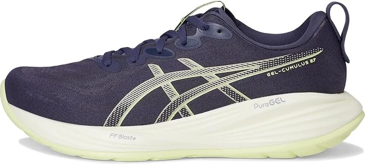 ASICS GEL-Cumulus 27 Men's Running Shoes Indigo Fog/Lucid Yellow : 12 D - Medium, Synthetic - Image 6