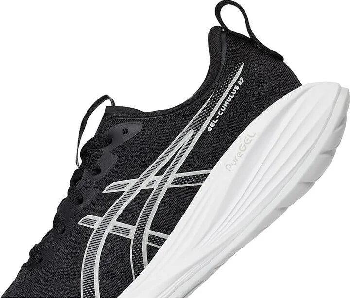 ASICS GEL-Cumulus 27 Women's Running Shoes Black/Concrete : 11.5 D - Wide, Synthetic - Image 7